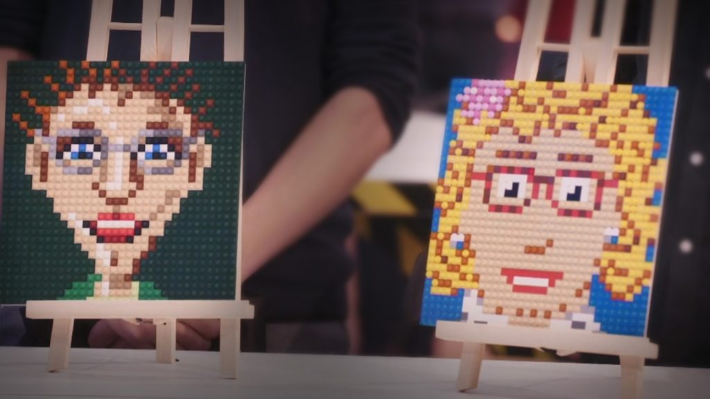 Lego zelfportret