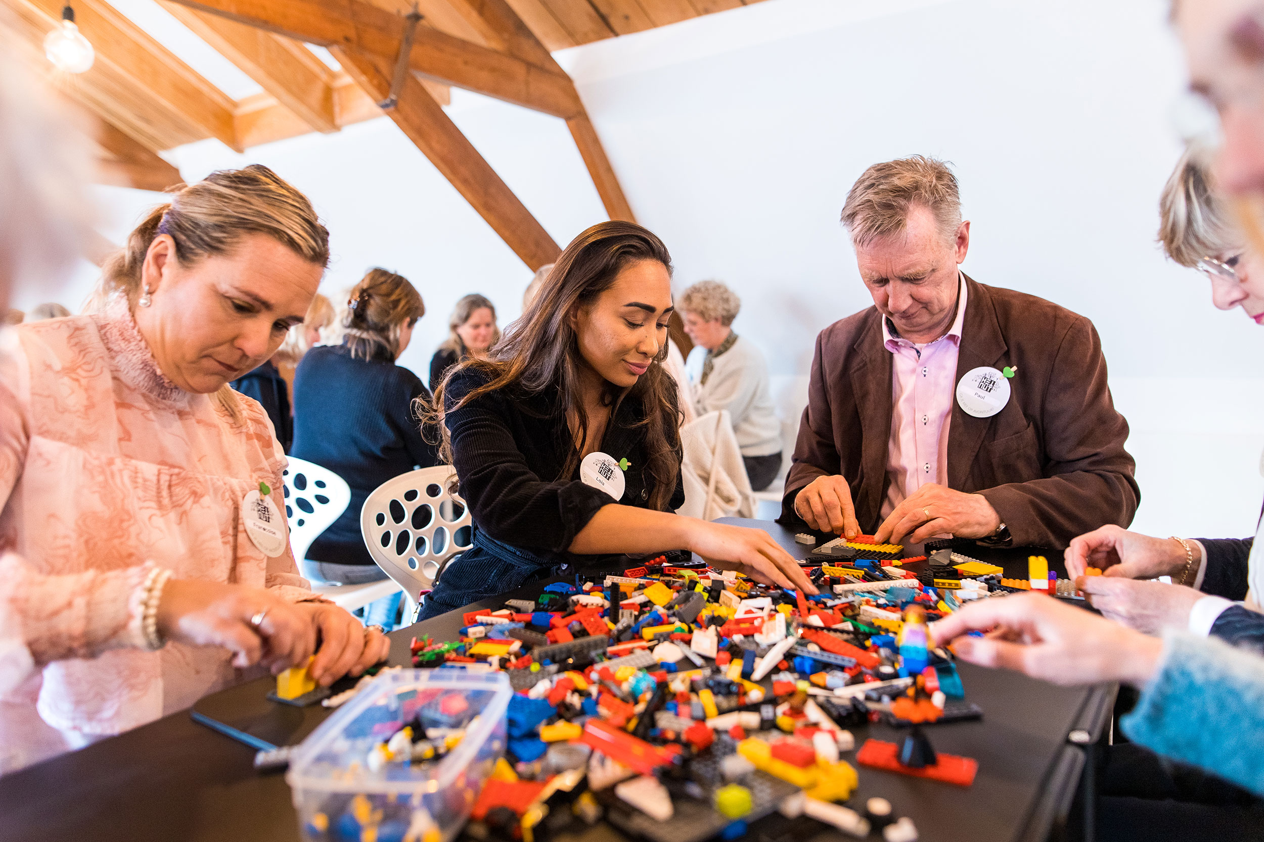 Lego teambuilding workshop van THE POWER OF BRICKS