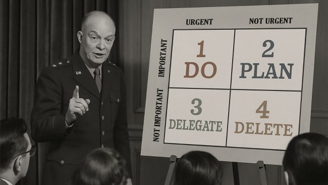 Time management met de Eisenhower-matrix, vertaald naar een speelse sessie met LEGO® bouwstenen